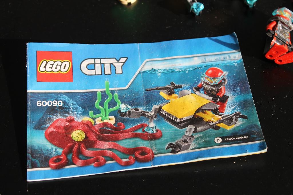 lego city diepzee oceaanduiker 60090, Compleet, City, Lego, Ophalen of Verzenden