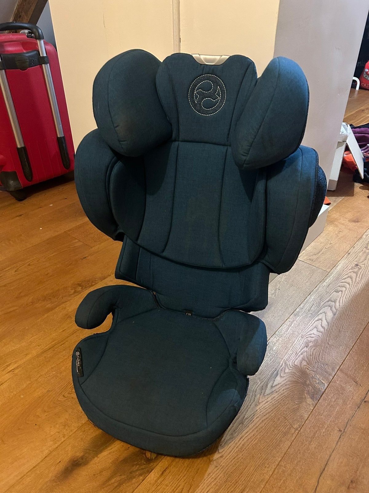 Cybex Solution Z I-FIX Platinum kinderstoel autostoel, Overige merken, Gebruikt, 15 t/m 36 kg, Afneembare rugleuning
