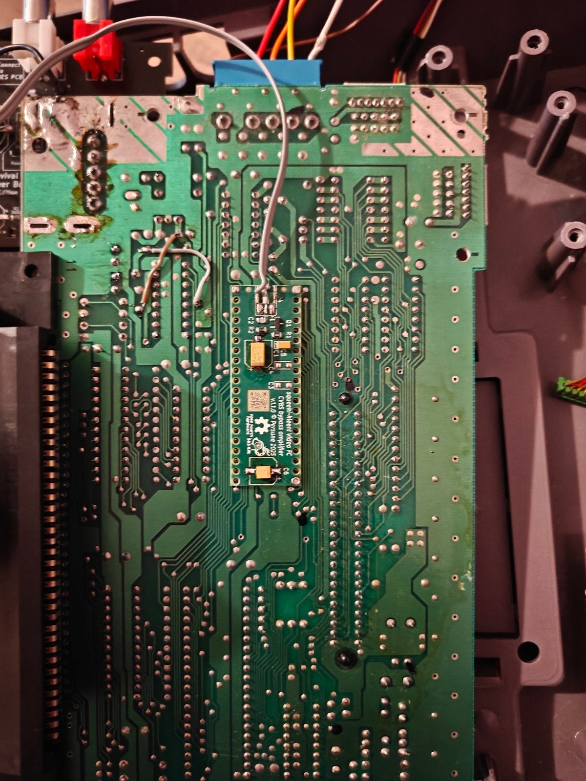 Pal nes with upgraded video output, new capacitors, and USBC, Verzenden, Zo goed als nieuw, Met 1 controller