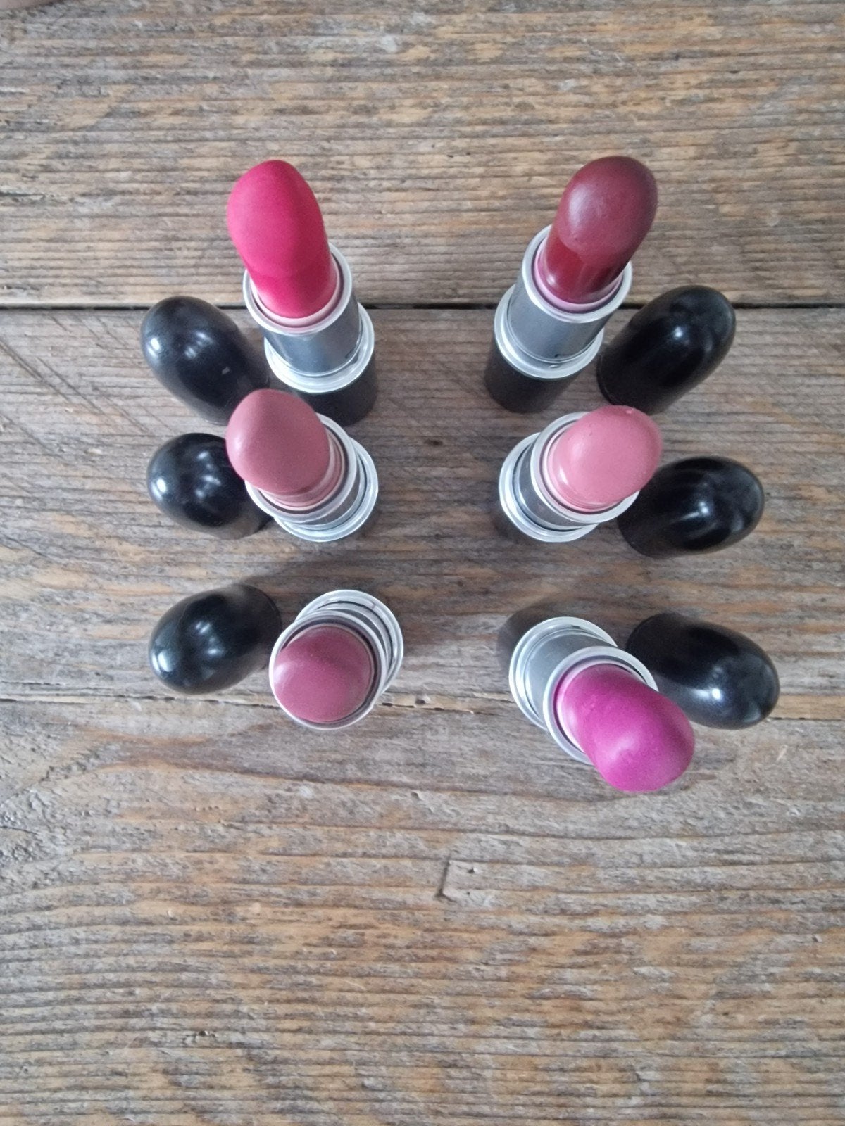 Partij MAC lipsticks, Ophalen of Verzenden, Zo goed als nieuw, Make-up, Overige kleuren