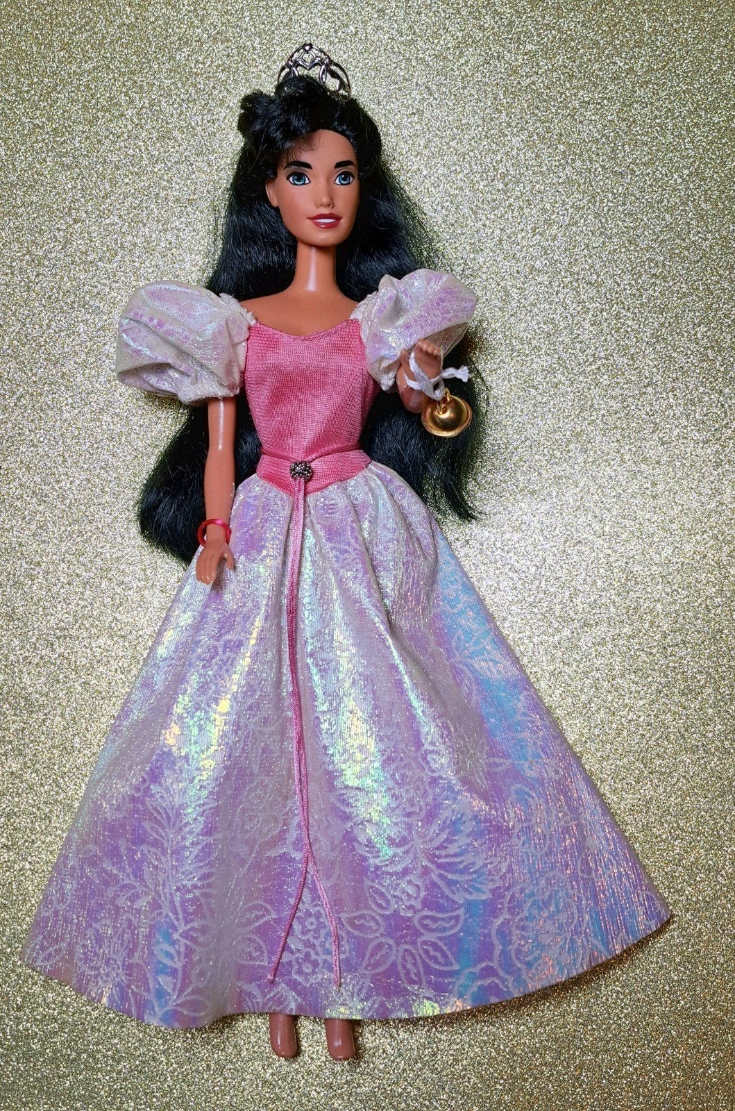 Vintage Mattel Disney Prinses Esmeralda uit film 1990s, Ophalen of Verzenden, Zo goed als nieuw, Fashion Doll