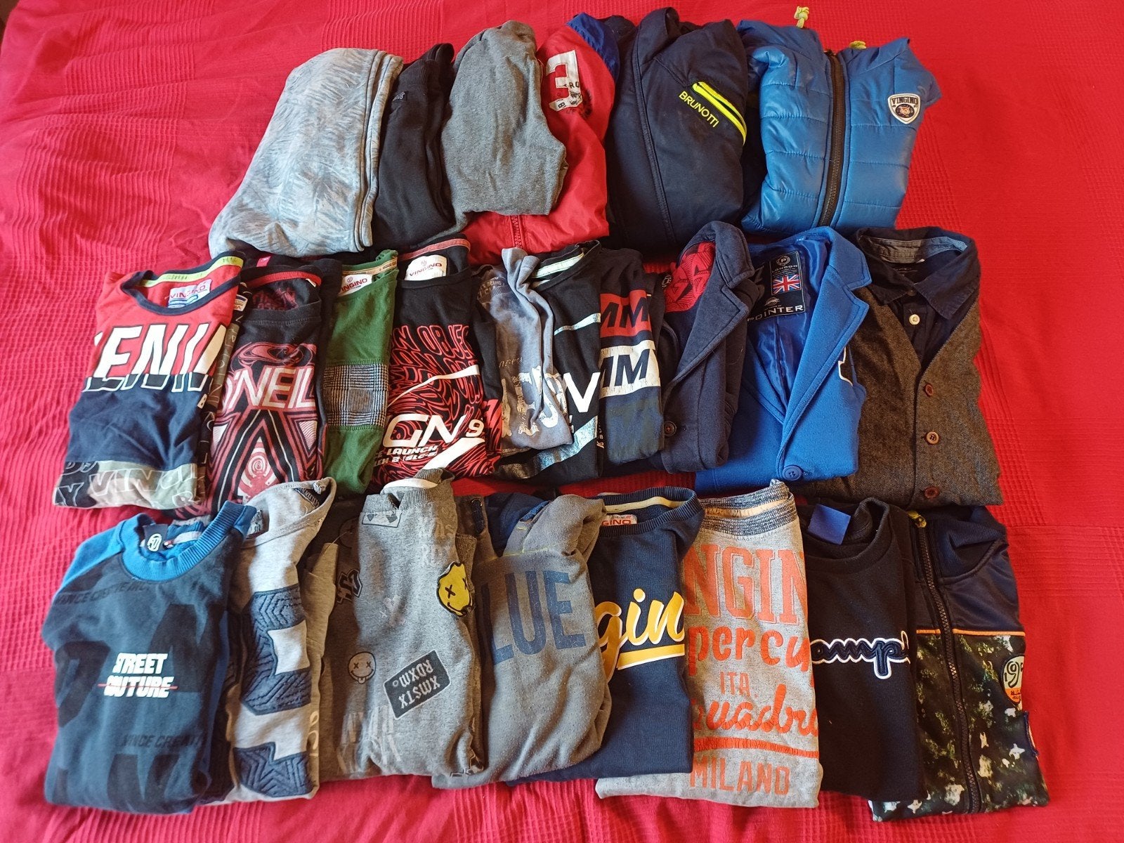 merkkleding jongen herfst/winter 148/152 en 158/164, Ophalen of Verzenden, Gebruikt, Jongen, Overige typen