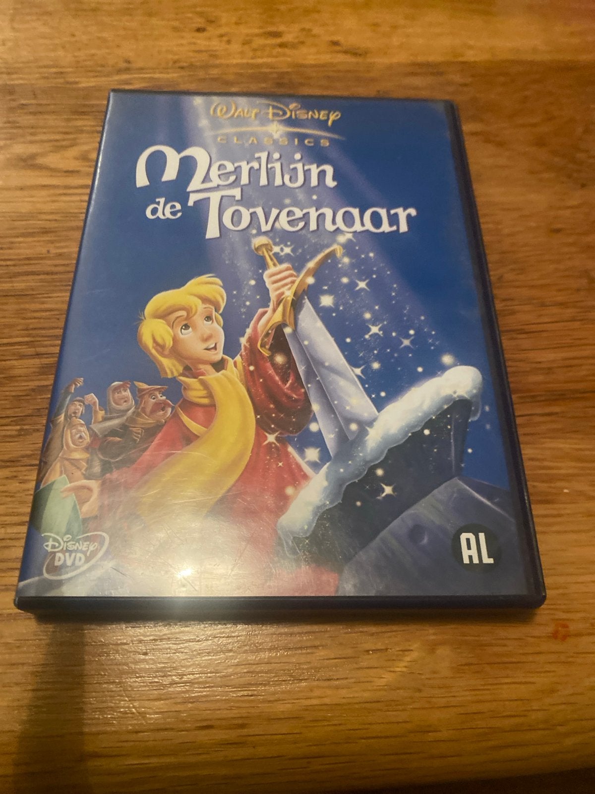Merlijn de Tovenaar - Disney Classics DVD, Gebruikt, Animatie, Nederlands, Alle leeftijden