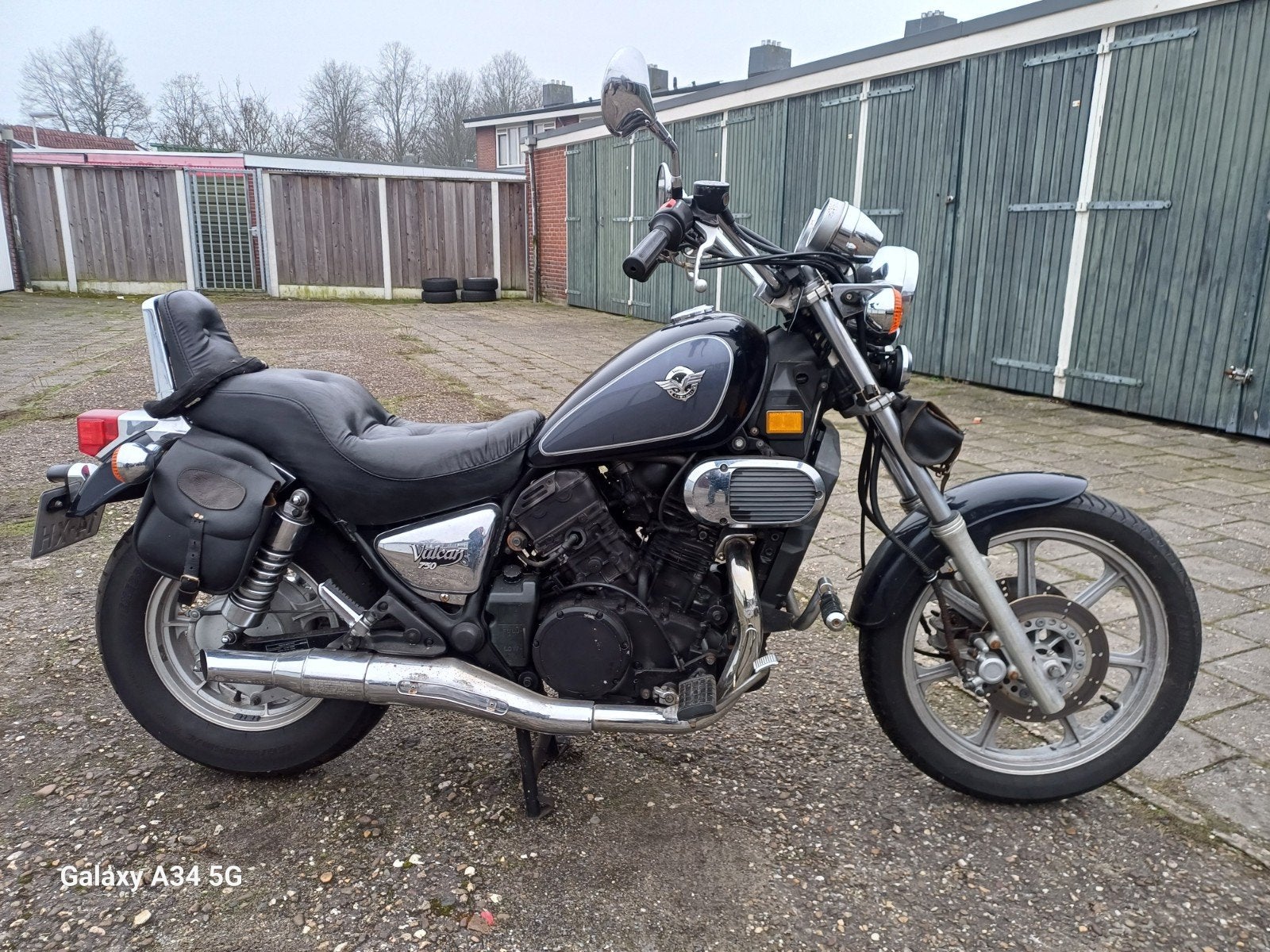 Kawasaki VN 750 Vulcan uit 1992 - Klassieke Chopper