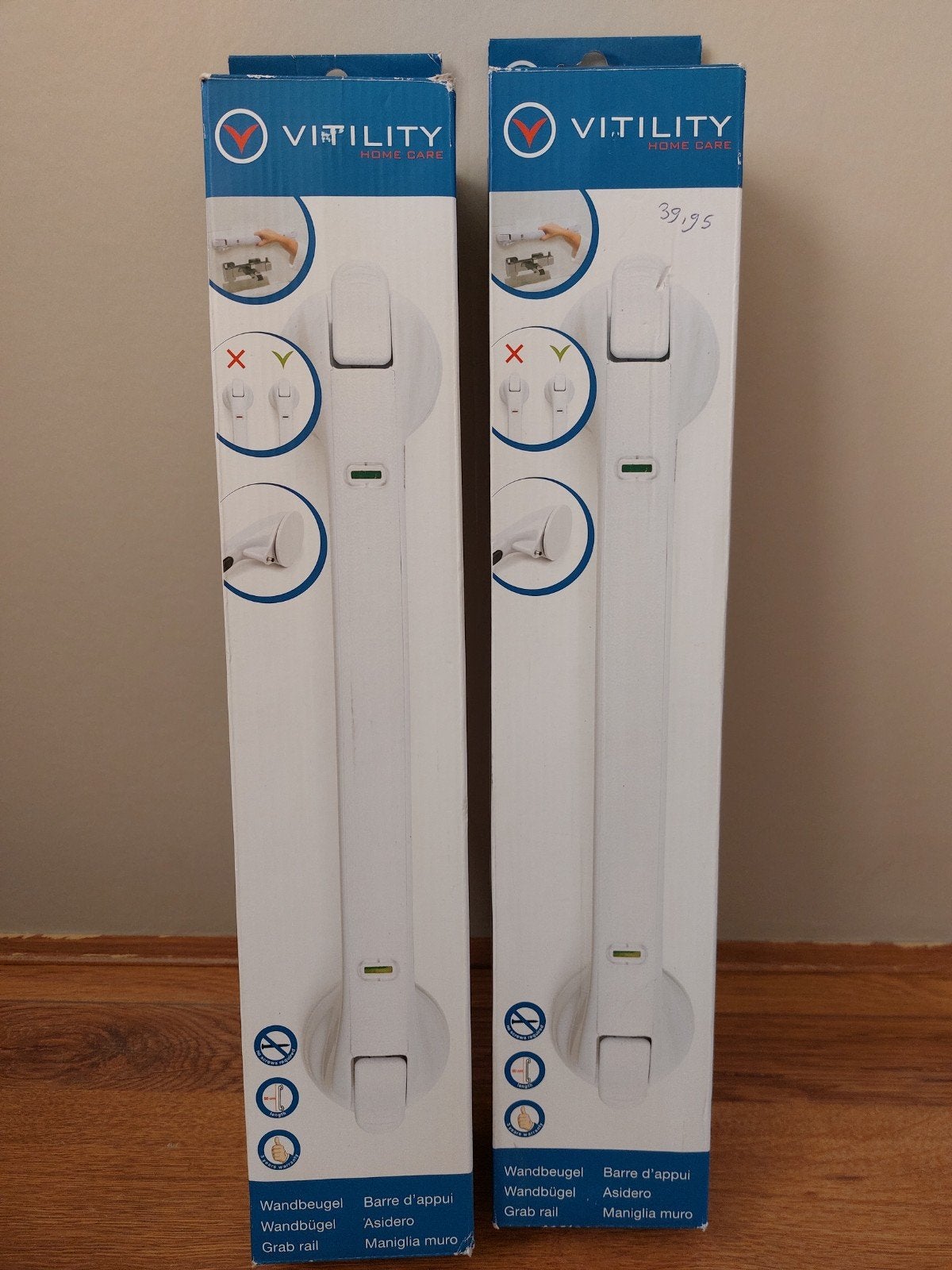 2 Wandbeugels Vitility Home Care 50 cm., Ophalen of Verzenden, Zo goed als nieuw