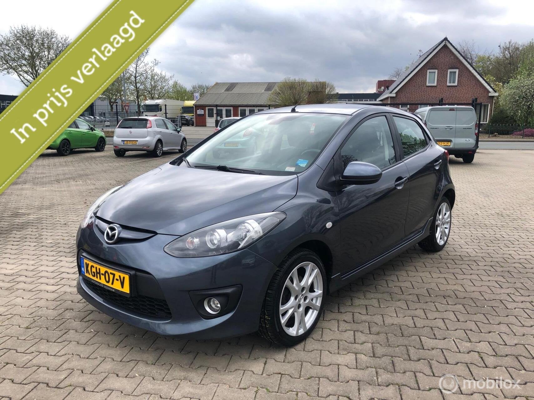 Mazda 2 1.3 TS SPORT AIRCO ELL PAKK LMV, Auto's, Mazda, Voorwielaandrijving, Gebruikt, Zwart, Bedrijf