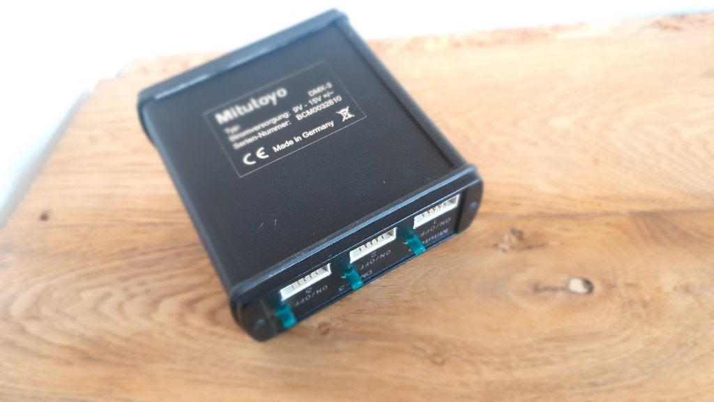 Mitutoyo dmx-3 digitale uitlees unit, Doe-het-zelf en Verbouw, Meetapparatuur, Ophalen of Verzenden, Gebruikt, Afstand