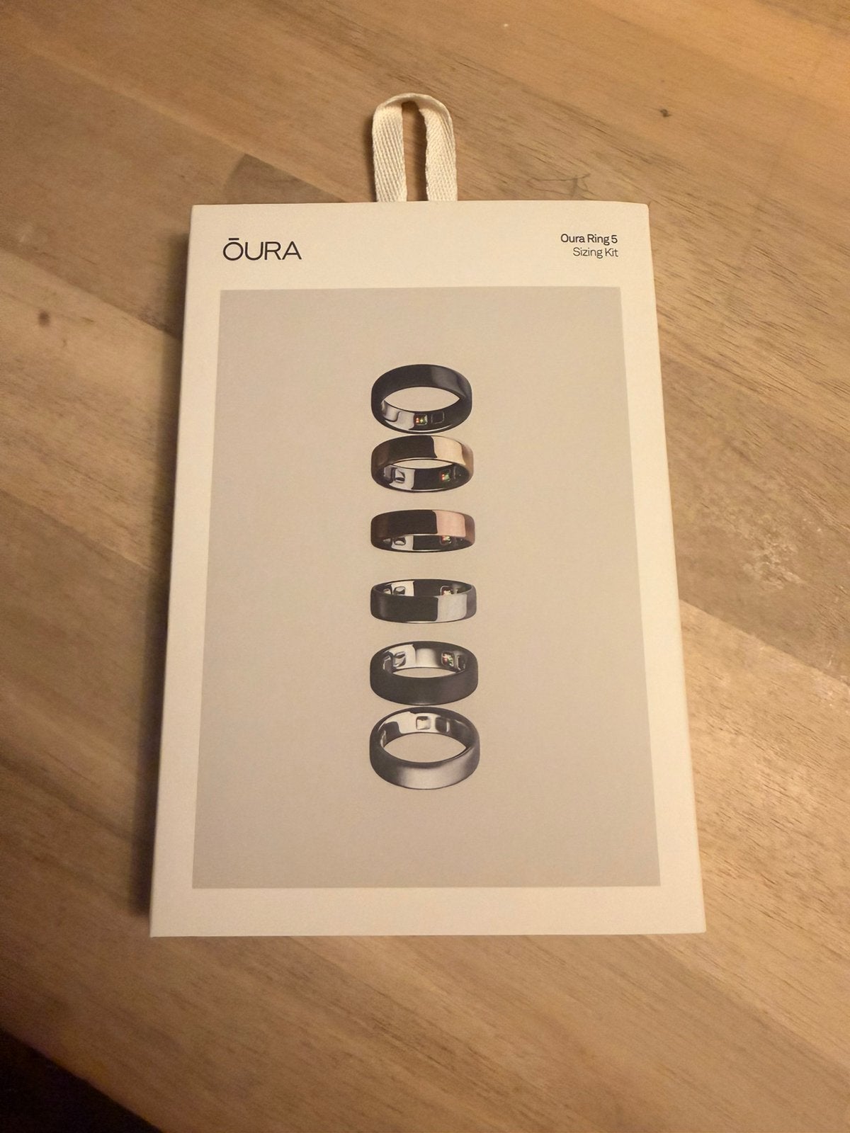 Oura ring maat set, Ophalen of Verzenden, Zo goed als nieuw