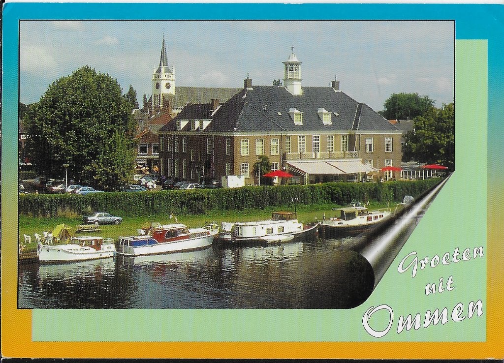 Ommen gelopen ansichtkaart ( 562 ), Ophalen of Verzenden, 1980 tot heden, Gelopen, Overijssel