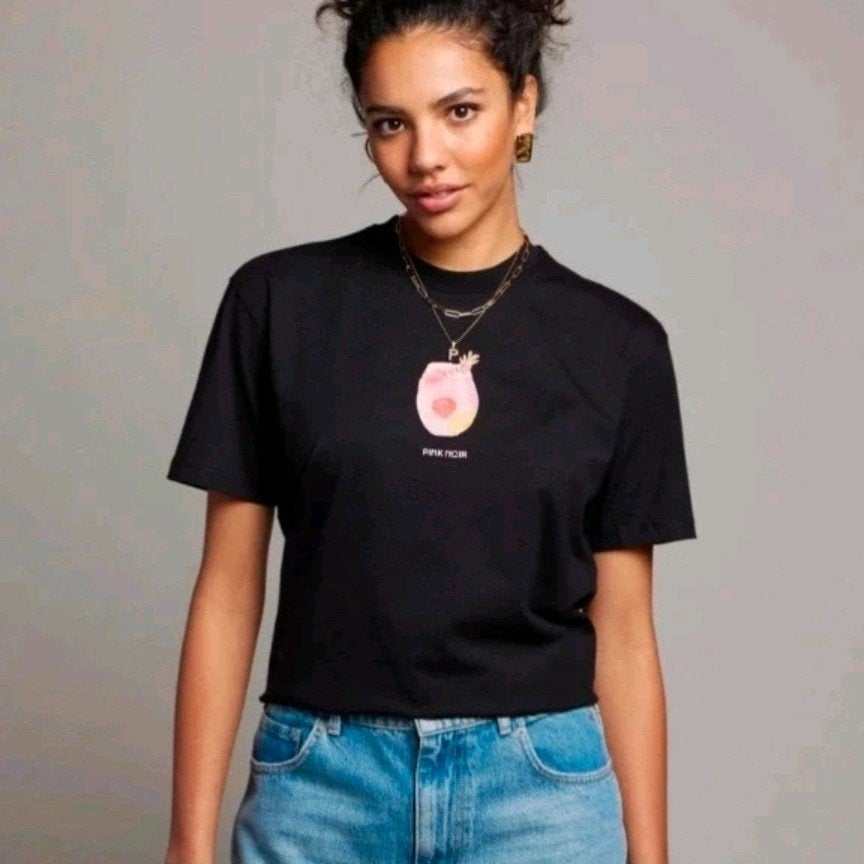 pink noir shirt, Nieuw, Ophalen of Verzenden, Korte mouw, Roze