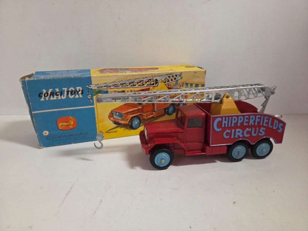 Corgi Chipperfields kraanwagen, Auto, Corgi, ., Ophalen of Verzenden