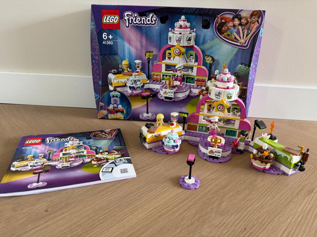 LEGO Friends 41393 Vriendschaps Bakwedstrijd, Ophalen of Verzenden, Zo goed als nieuw, Overige merken