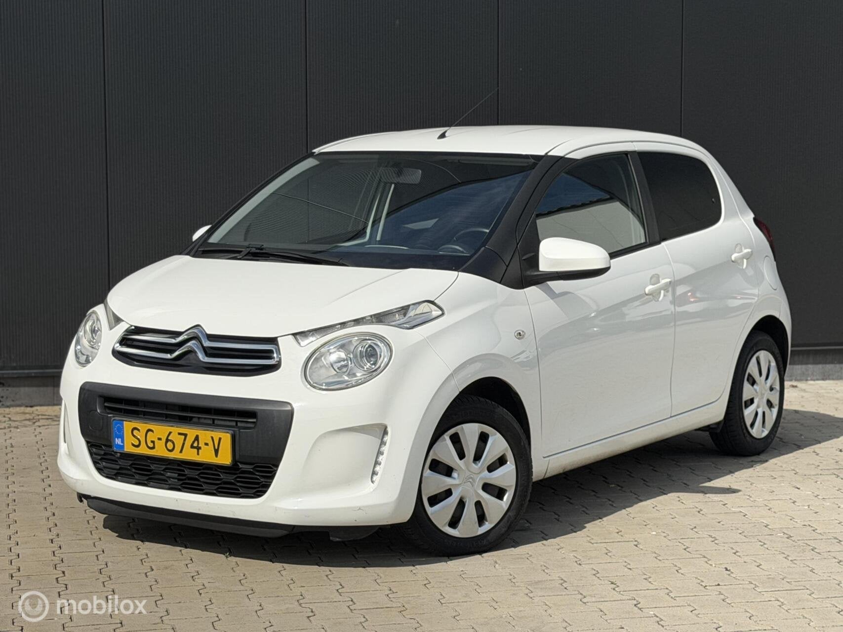 Citroen C1 1.0 e-VTi Feel | AIRCO | 5 DEUREN |, Auto's, Voorwielaandrijving, Stof, Gebruikt, 4 stoelen