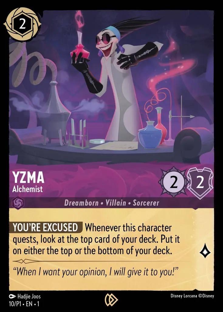 Disney Lorcana Promo - P1-010 - Yzma - Alchemist, Ophalen of Verzenden, Nieuw