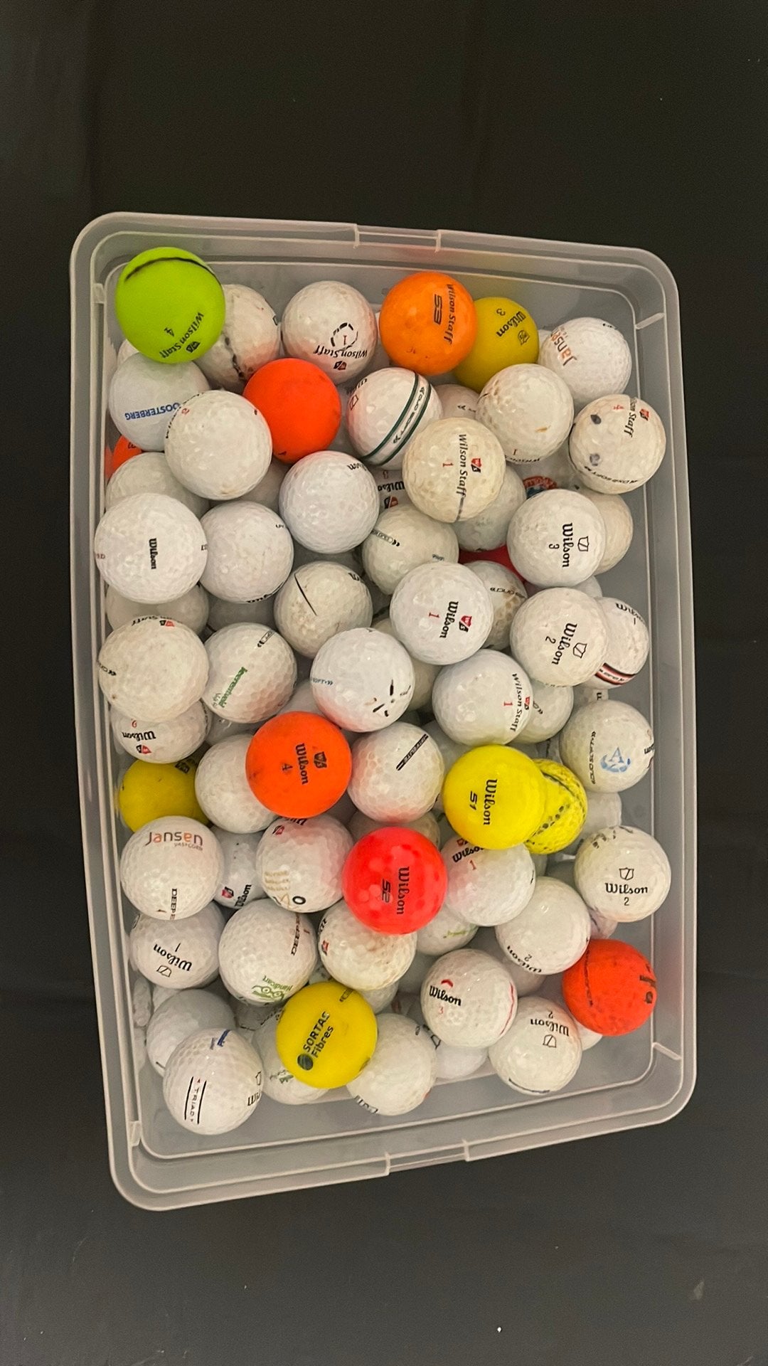Wilson golfballen, Sport en Fitness, Golf, Ophalen, Zo goed als nieuw