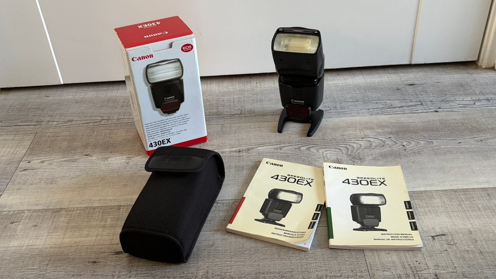 Canon Flitser 430EX, Ophalen of Verzenden, Gebruikt, Canon