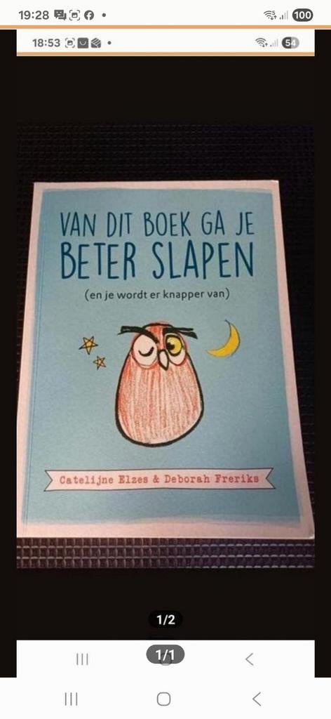 Van dit boek ga je beter slapen (en je wordt er knapper van), Ophalen of Verzenden, Gelezen, Catelijne Elzes & Deborah Freriks