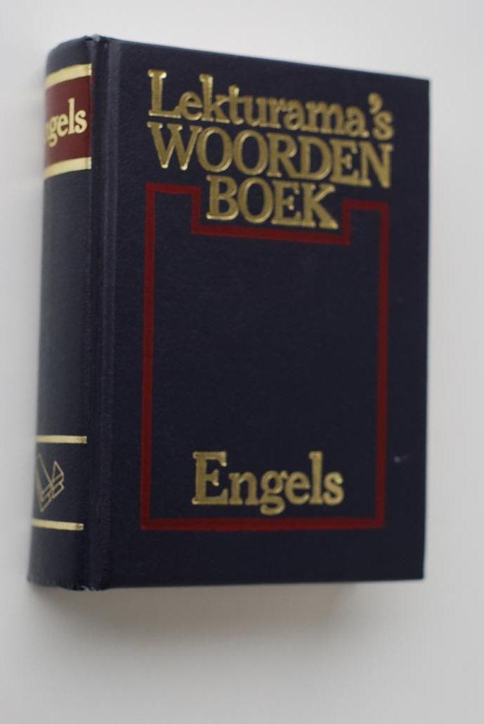 Engels - Lekturama's woordenboek (1987), Boeken, Woordenboeken, Verzenden, Overige uitgevers, Zo goed als nieuw, Engels