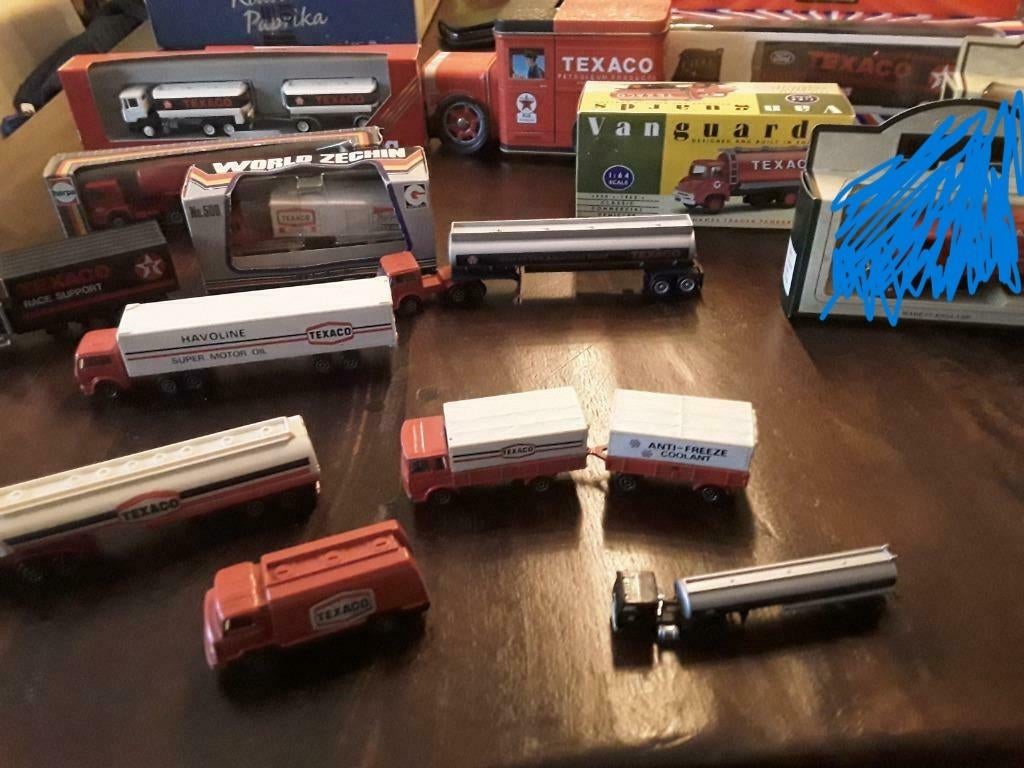 Te koop: partij met 16 modelauto's Texaco., Ophalen of Verzenden, Auto's