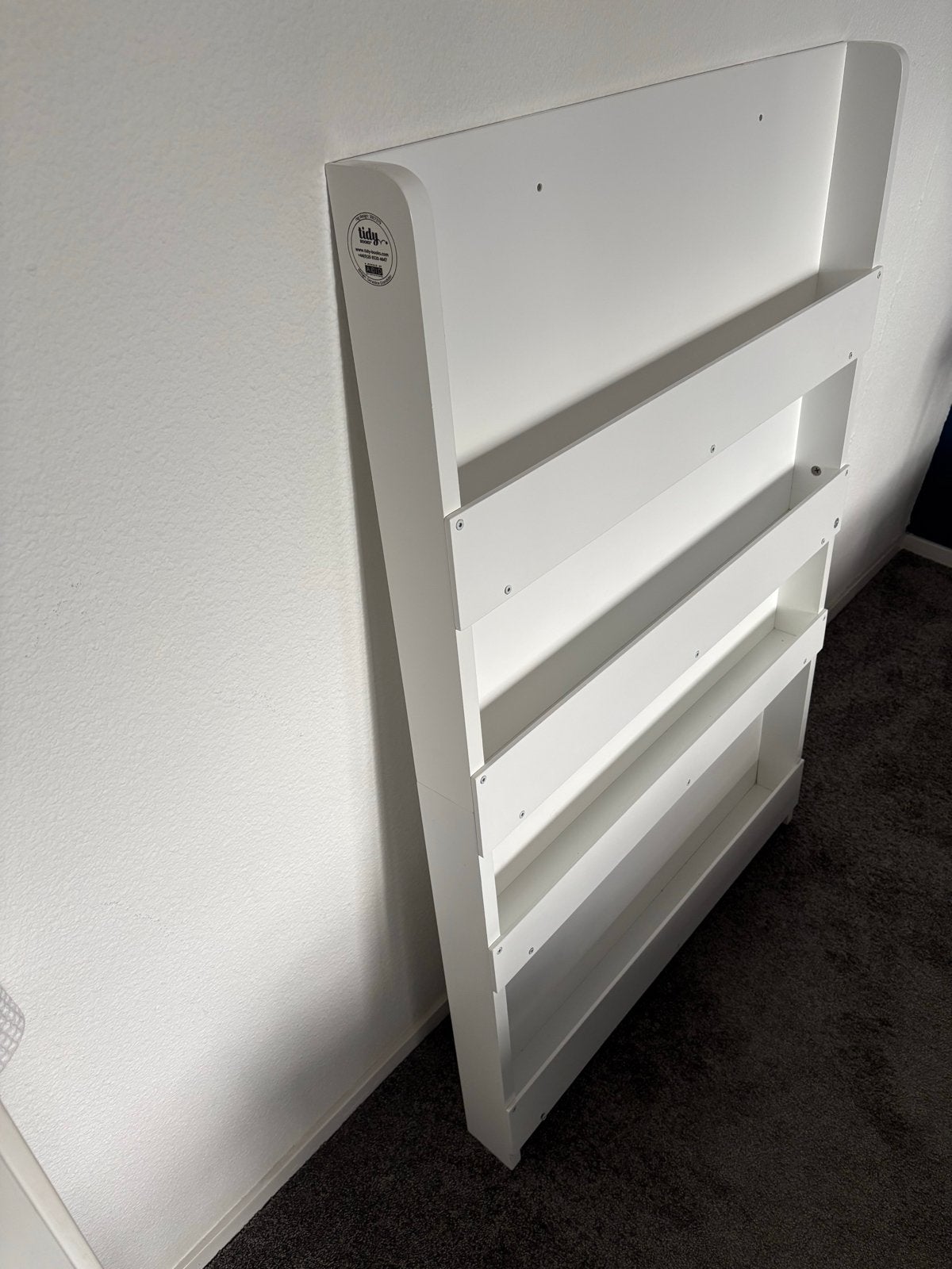 Tidy Books Boekenkast Wit - Zo goed als nieuw, Ophalen, Met plank(en), 100 tot 150 cm, 50 tot 100 cm