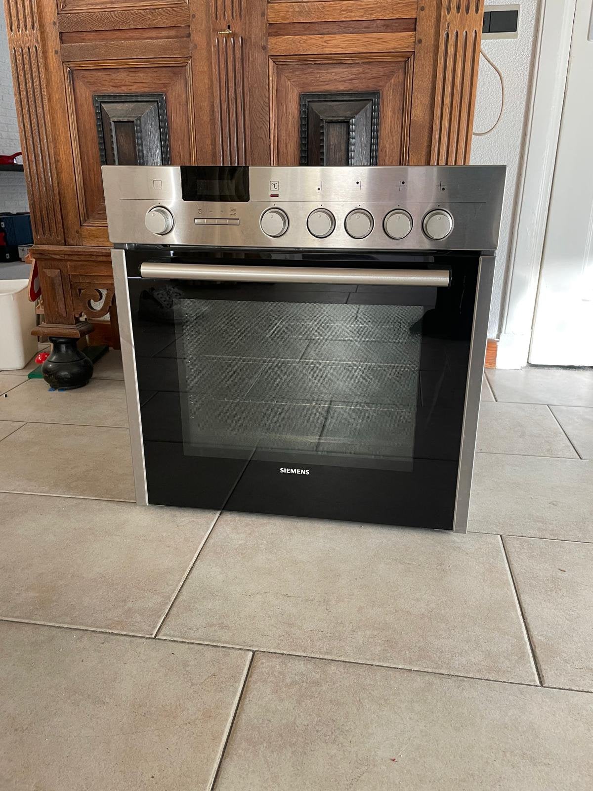 Siemens oven met gaskookplaat, Witgoed en Apparatuur, Ophalen, Gebruikt, Hete lucht, Siemens