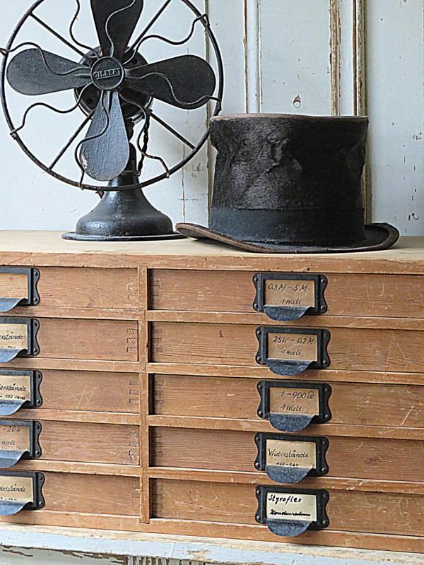 werkplaats ladenkast, Antiek en Kunst, Curiosa en Brocante, Ophalen of Verzenden