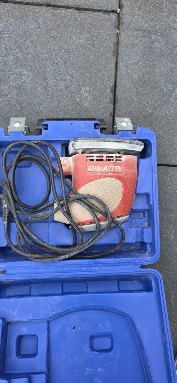 Gebruikte GAMMA vlakschuurmachine in koffer, Ophalen of Verzenden, Gebruikt, Minder dan 600 watt, Vlakschuurmachine