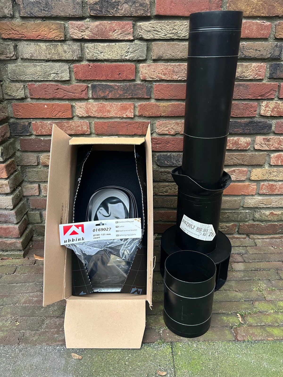 Ubbink Multivent 131 Dakdoorvoer Ventilatie, Ophalen, Nieuw, Ventilator
