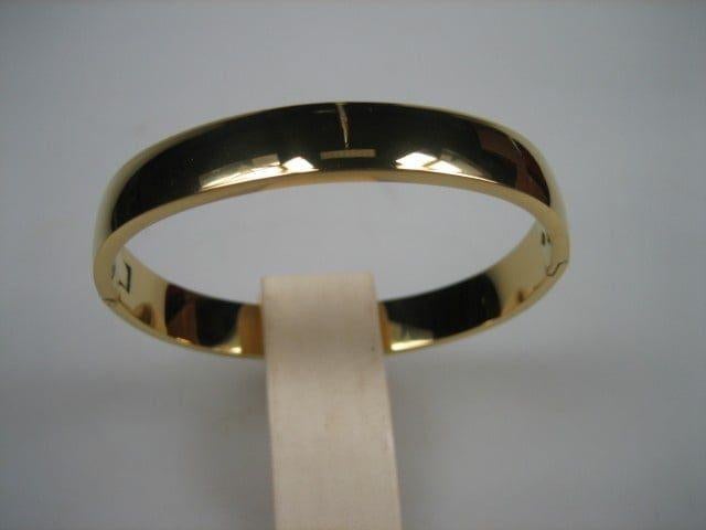 Moderne 18K Italiaanse Goud double armband, Sieraden, Tassen en Uiterlijk, Armbanden, Verzenden, Nieuw, Goud, Overige materialen