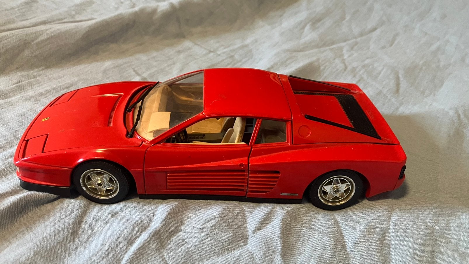 Ferrari testarossa, Ophalen, Zo goed als nieuw, Auto