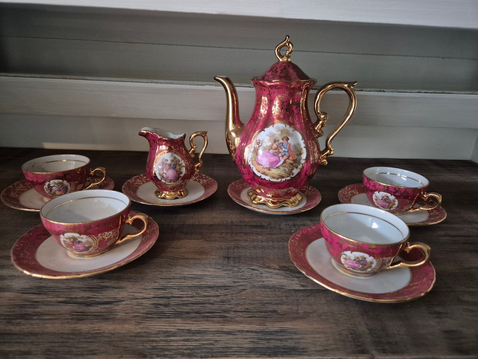 Schaller Bavaria Servies, Antiek en Kunst, Antiek | Servies compleet, Ophalen of Verzenden