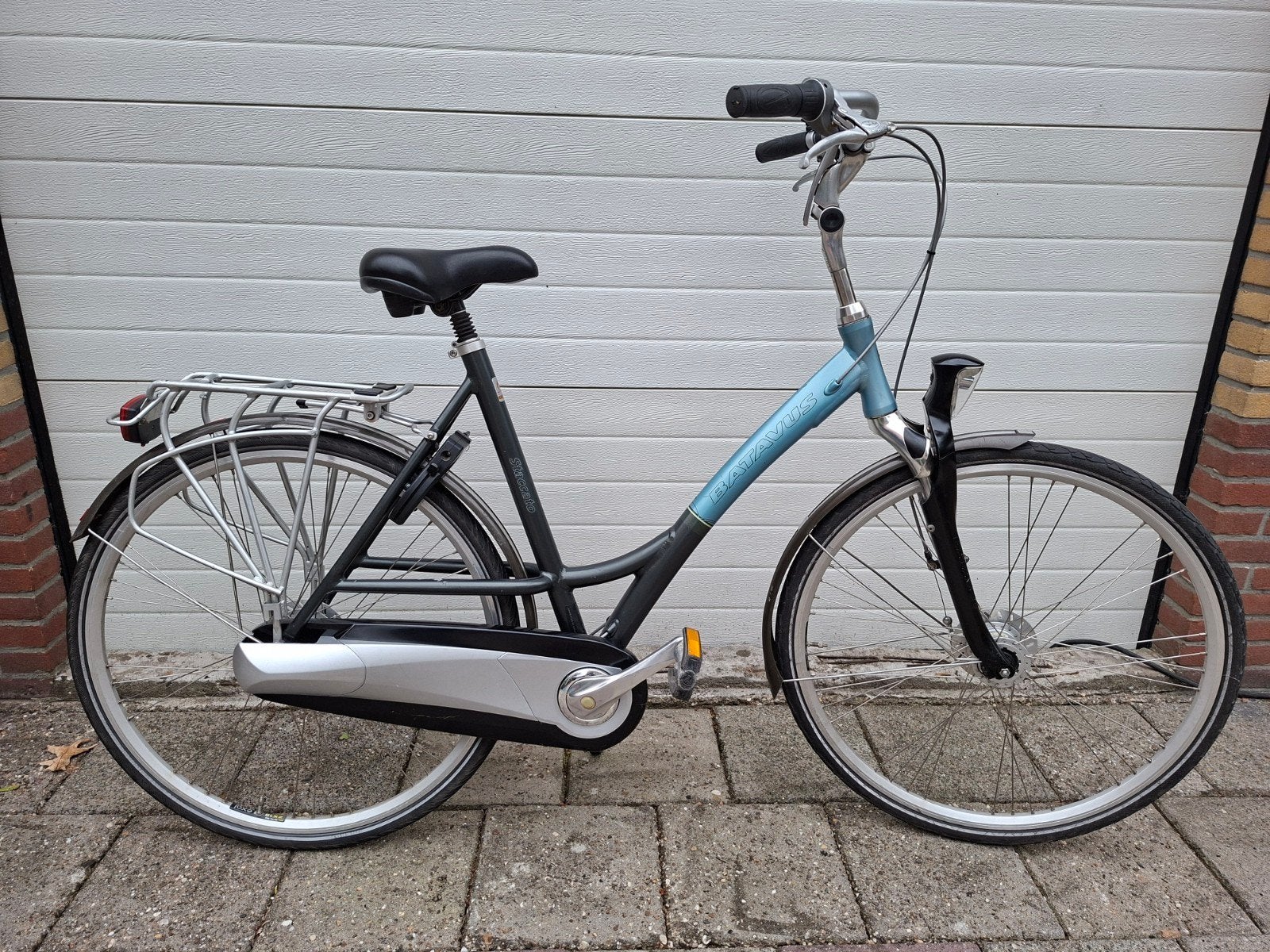 Te koop: Keurig nette Batavus Staccato damesfiets, Fietsen en Brommers, Fietsen | Dames | Damesfietsen, Ophalen, Gebruikt, Versnellingen
