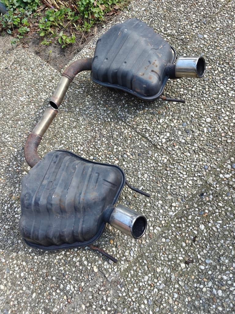 Alfa Romeo 159 originele einddempers, Auto-onderdelen, Uitlaatsystemen, Ophalen of Verzenden, Gebruikt, Alfa Romeo