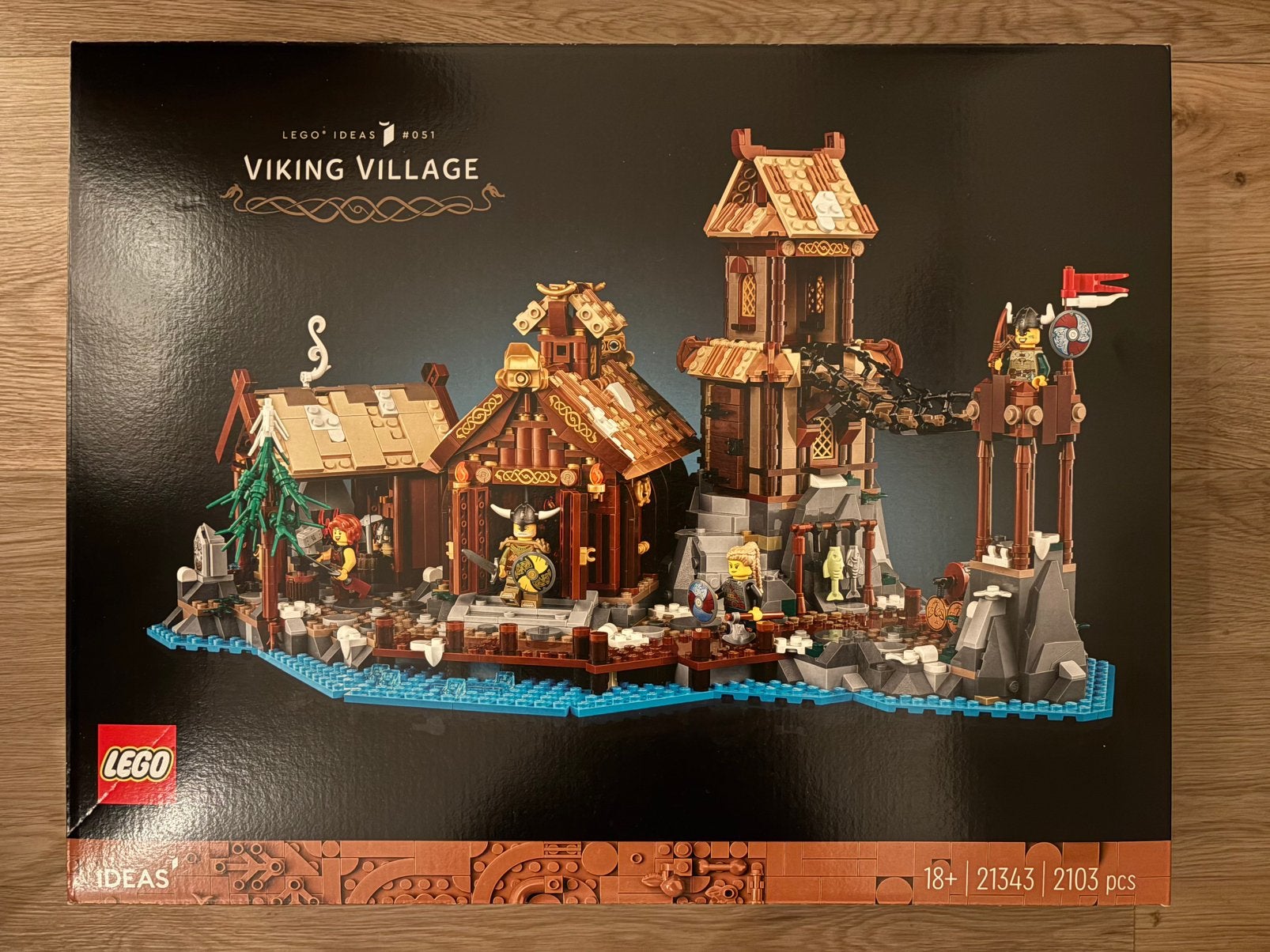 Lego Ideas - Vikingdorp - 21343 - Nieuw, Kinderen en Baby's, Speelgoed | Duplo en Lego, Ophalen, Lego, Nieuw, Complete set