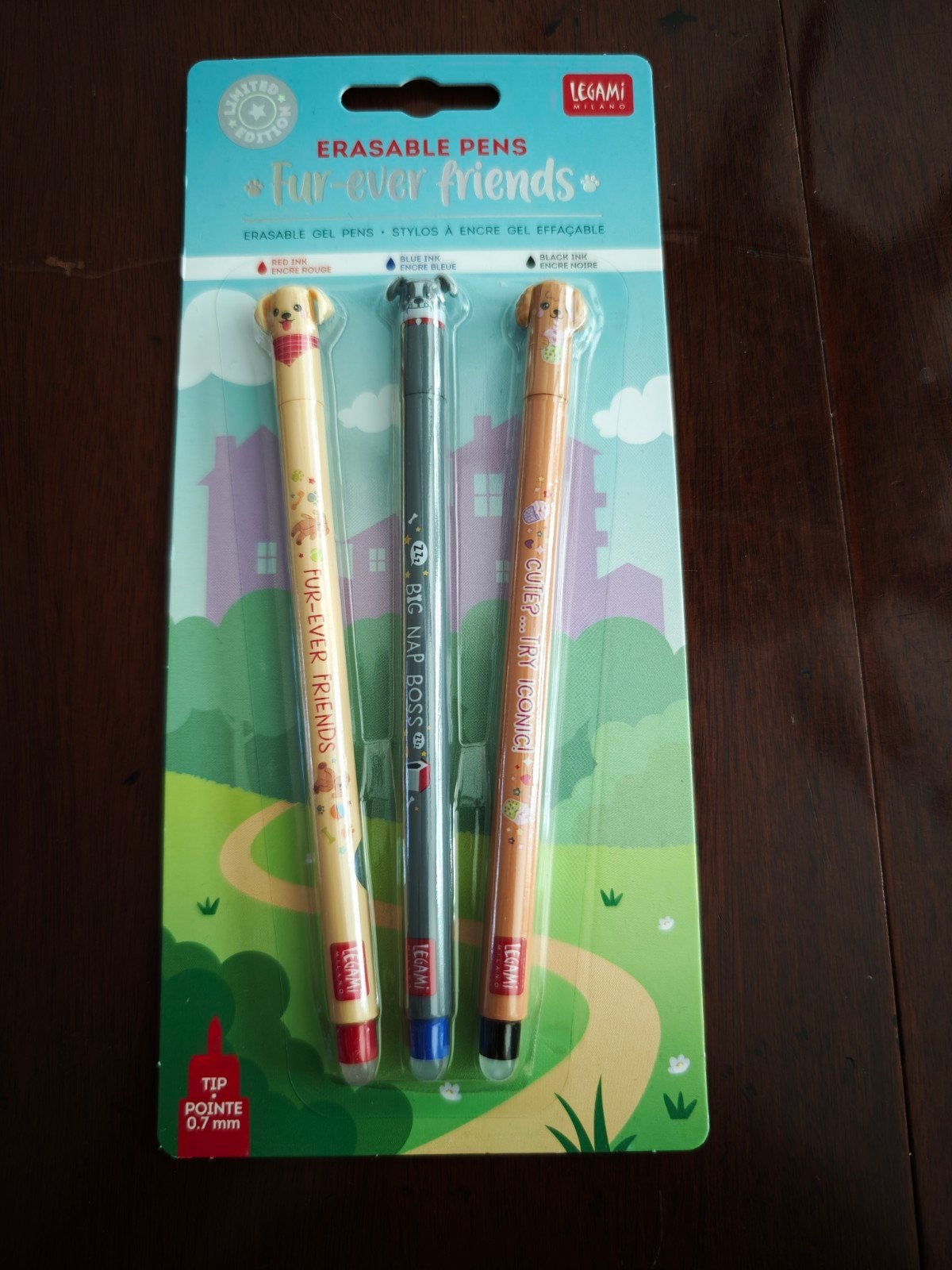 Legami special edition Fur-ever friends uitwisbare pennen, Ophalen of Verzenden, Nieuw