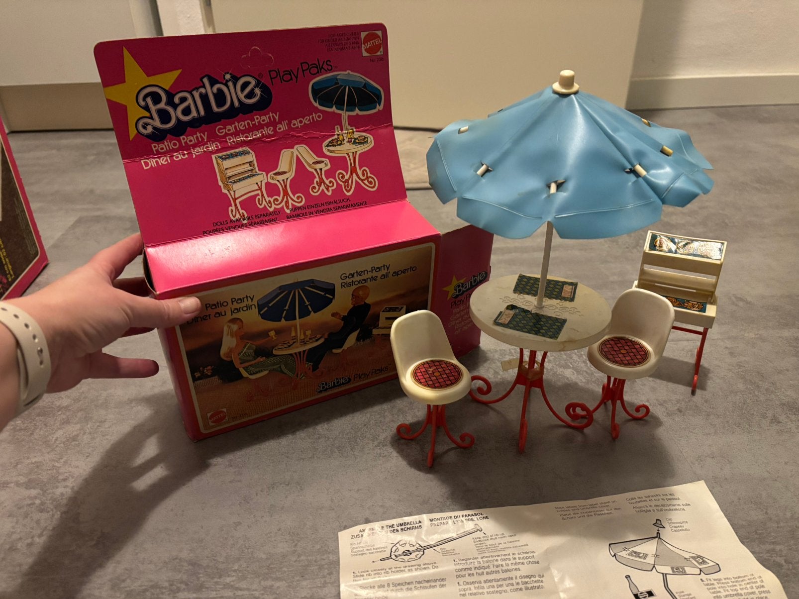 Barbie vintage, Ophalen of Verzenden, Zo goed als nieuw, Poppenhuis