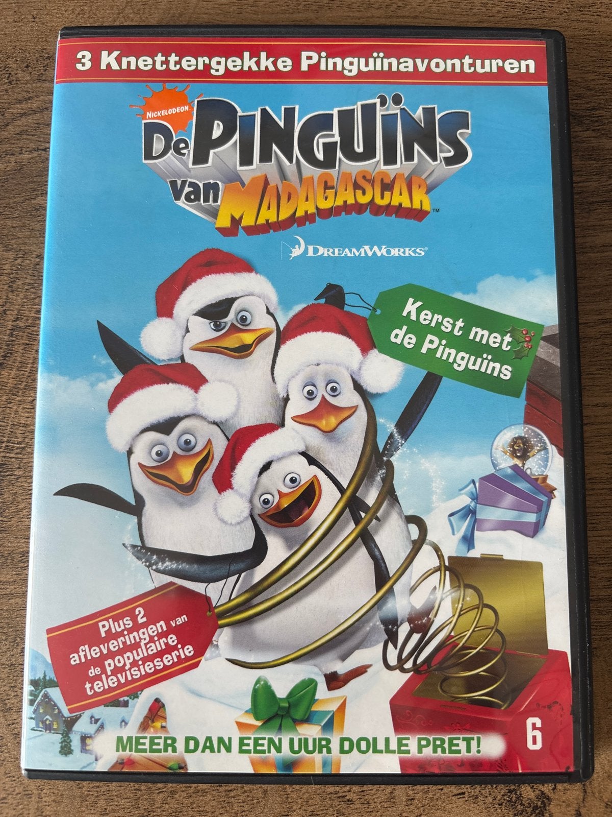 De Pinguïns van Madagascar: Kerst met de Pinguïns DVD, Gebruikt, Animatie, Nederlands, Tv-serie