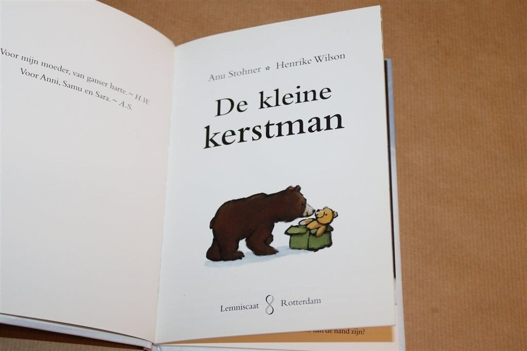 De Kleine Kerstman — Prentenboek Anu Stohner, Kerstverhaal, Ophalen of Verzenden, Zo goed als nieuw