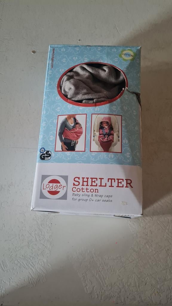 Lodger Shelter Draagzak - Comfortabel en Veilig, Kinderen en Baby's, Babydragers en Draagdoeken, Buik of Rug, Nieuw, Ophalen of Verzenden