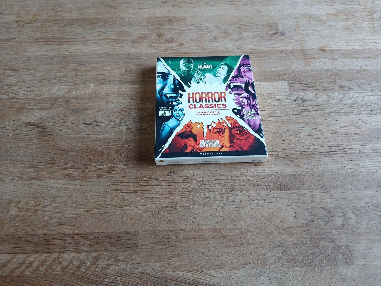 hammer horror classics volume one blu ray, Cd's en Dvd's, Ophalen of Verzenden, Zo goed als nieuw, Horror