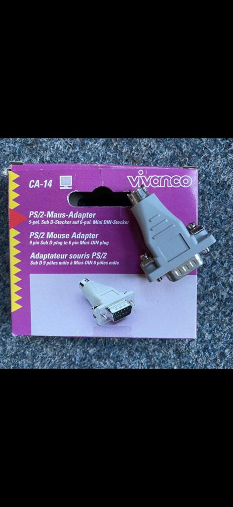 Vivanco PS/2 Muis Adapter CA-14, Ophalen of Verzenden