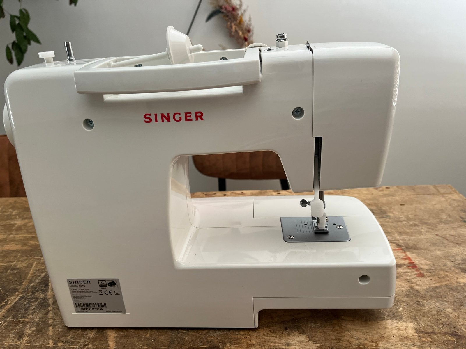 Singer 3210 naaimachine, Ophalen of Verzenden, Zo goed als nieuw, Naaimachine, Singer