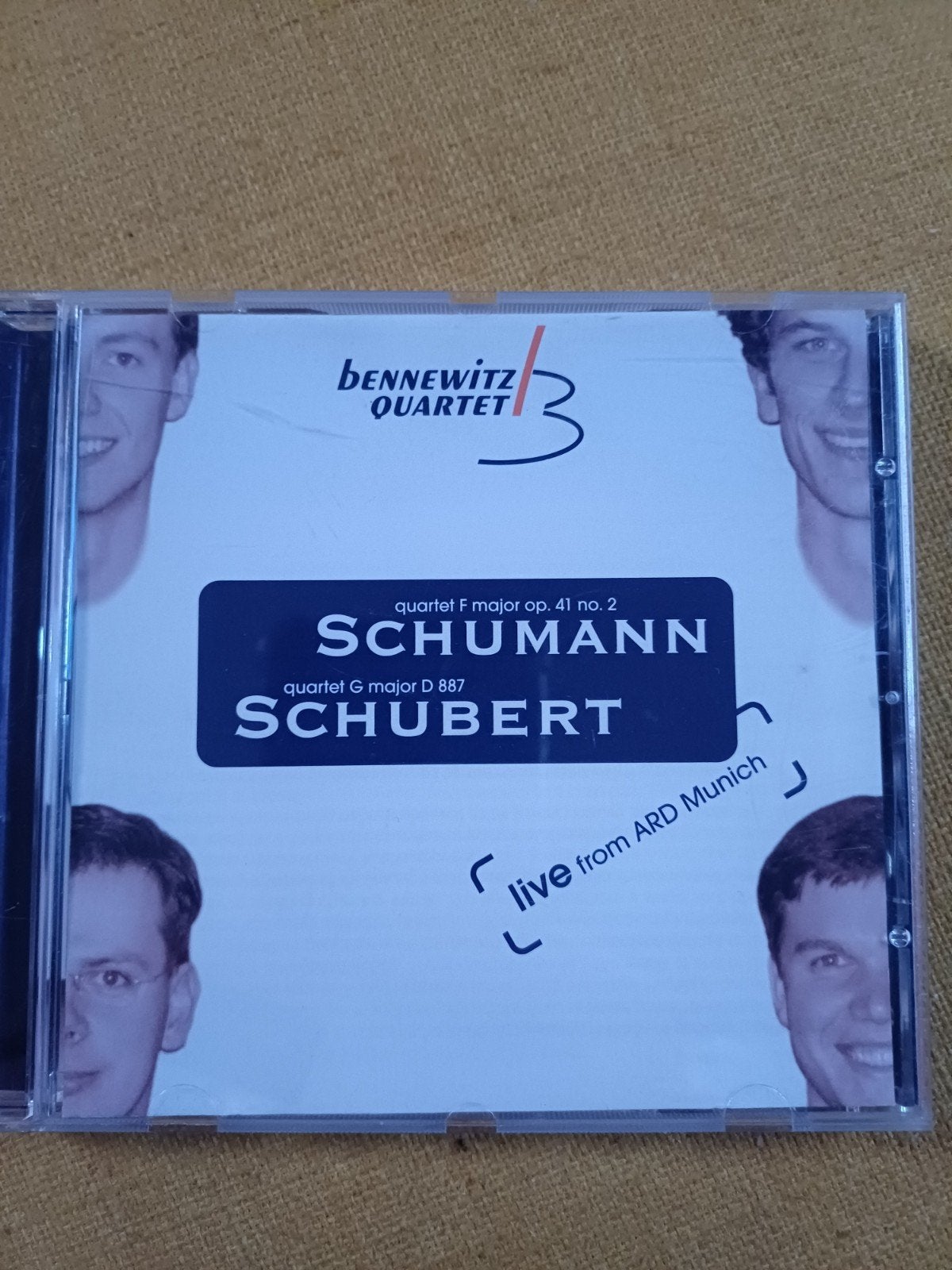 Schumann Bennewitz Quartet, Ophalen of Verzenden, Zo goed als nieuw