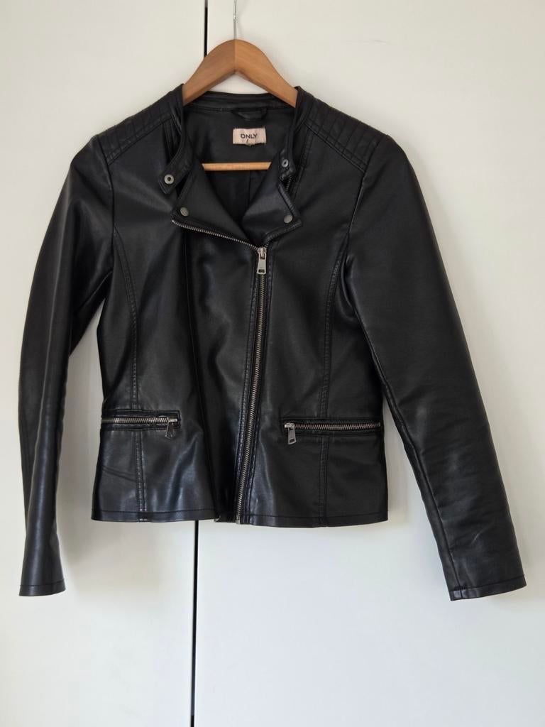 Biker jas meisjes (Only), Verzenden, Zo goed als nieuw, Meisje, Jas