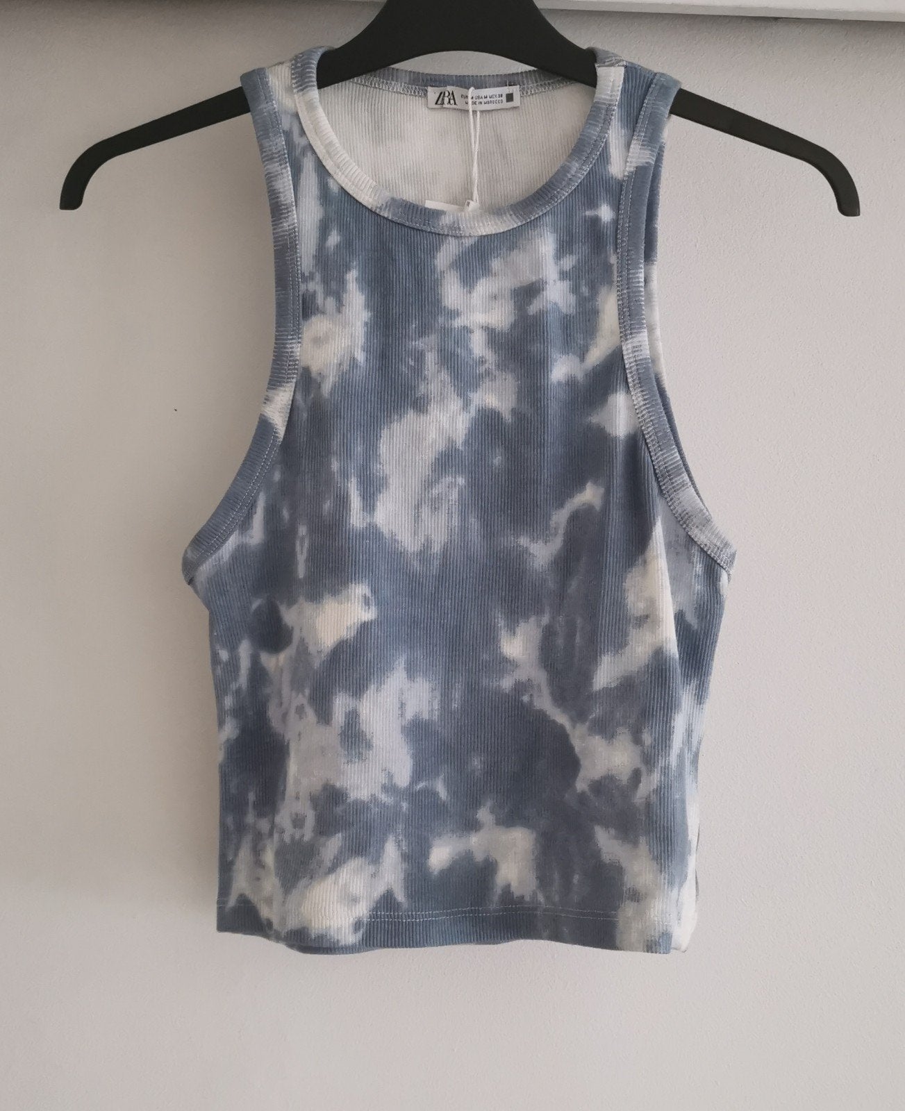 ZARA tie-dye top mt. M, Maat 38/40 (M), Zara, Nieuw, Zonder mouw