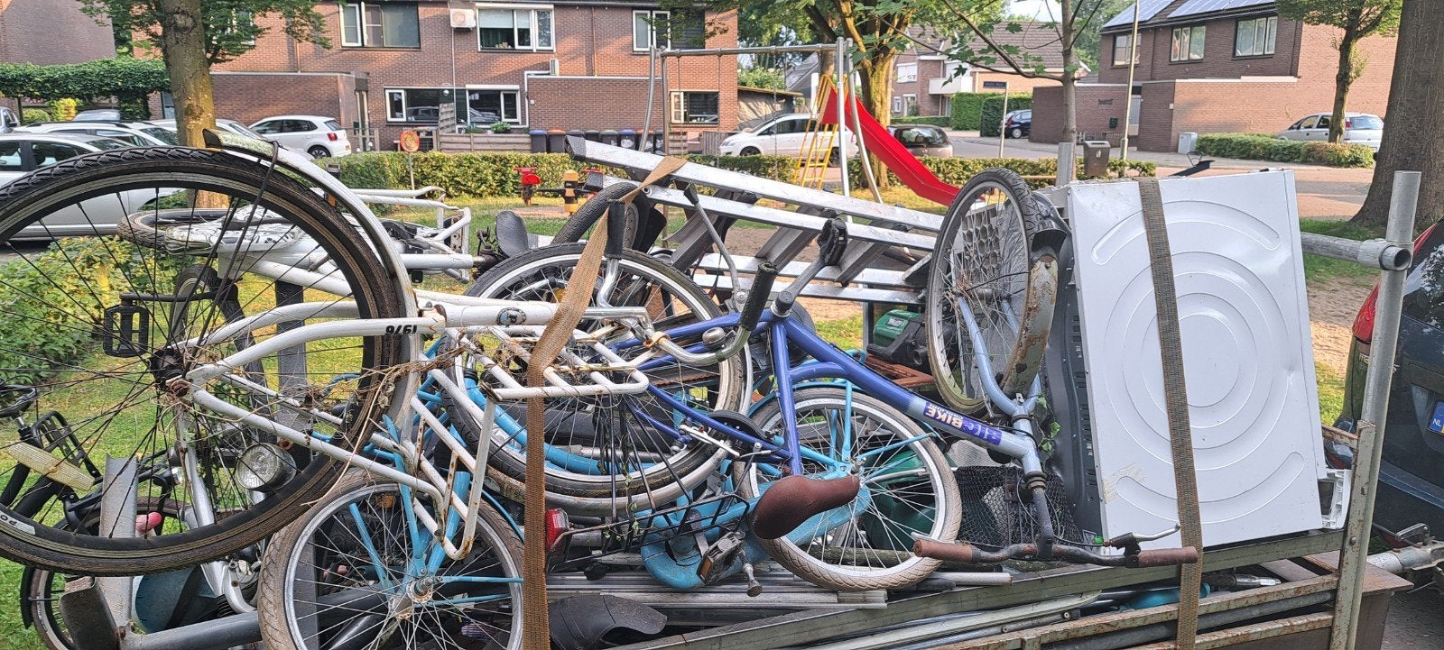 oudijzer, Ophalen