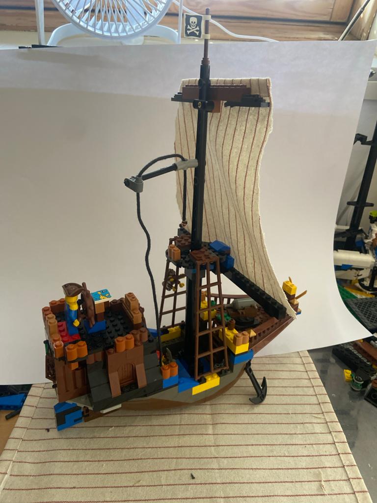 Lego Piratenschip - Klassieke Avonturen op Zee, Inclusief minifiguren, Gebruikt, Lego, Complete set