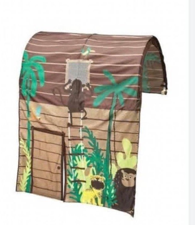 IKEA Kura bedtent jungle thema - zo goed als nieuw, Kinderen en Baby's, Kinderkamer | Inrichting en Decoratie, Ophalen, Overige typen