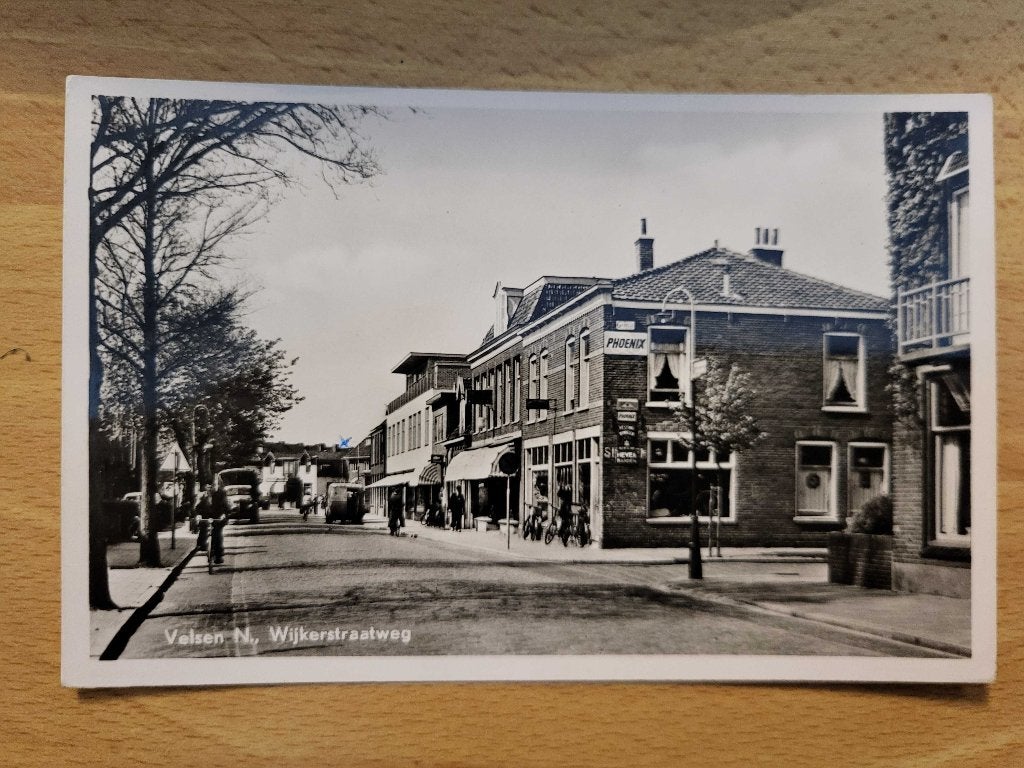 ansicht VELSEN Wijkerstraatweg, Ophalen of Verzenden, Voor 1920, Noord-Holland