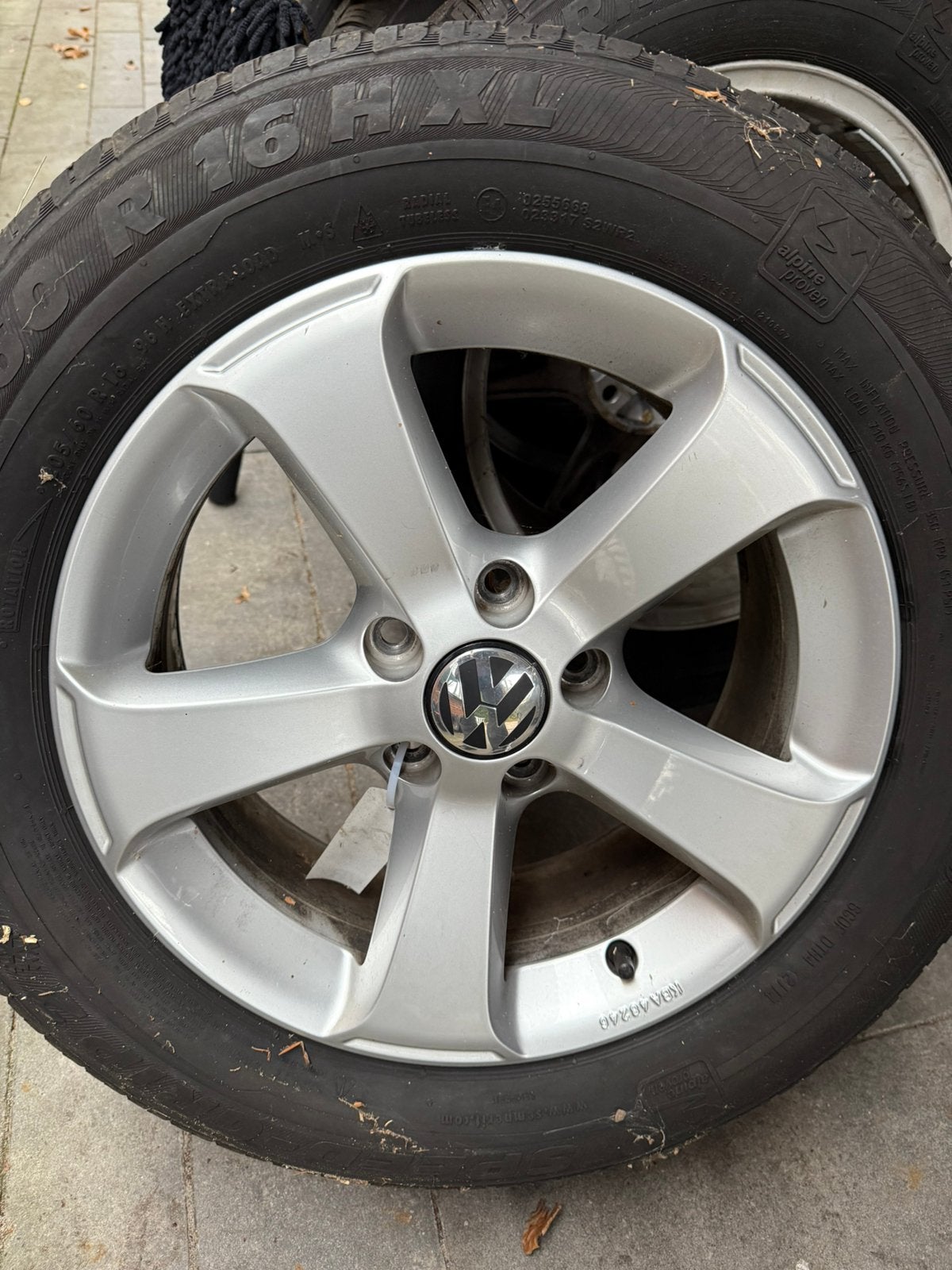 Set VW velgen 16 inch, steekmaat 5x112 ET33, Auto-onderdelen, Banden en Velgen, Ophalen, Gebruikt, Velg(en), 16 inch